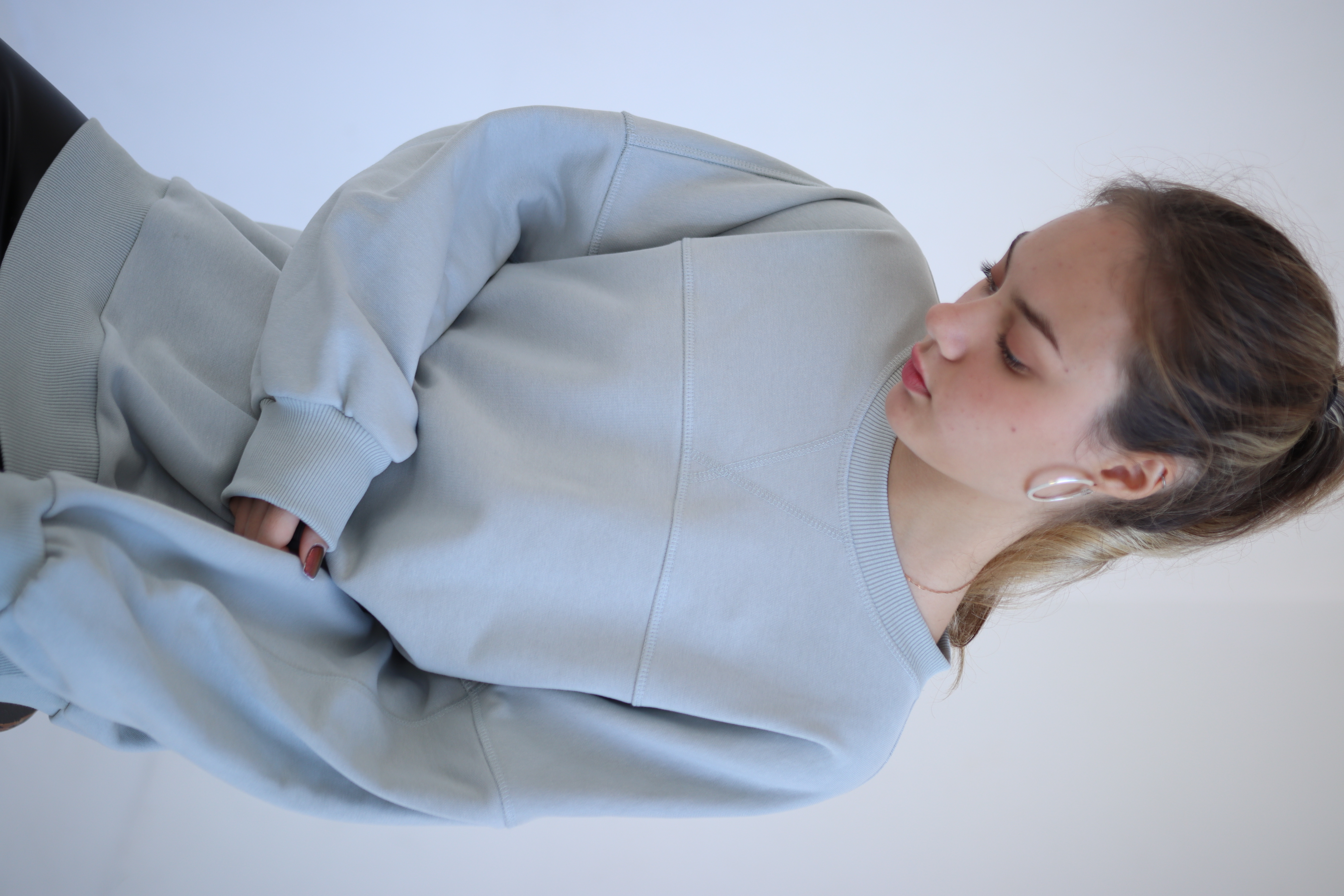 Світло-сірий світшот "Основа JV"