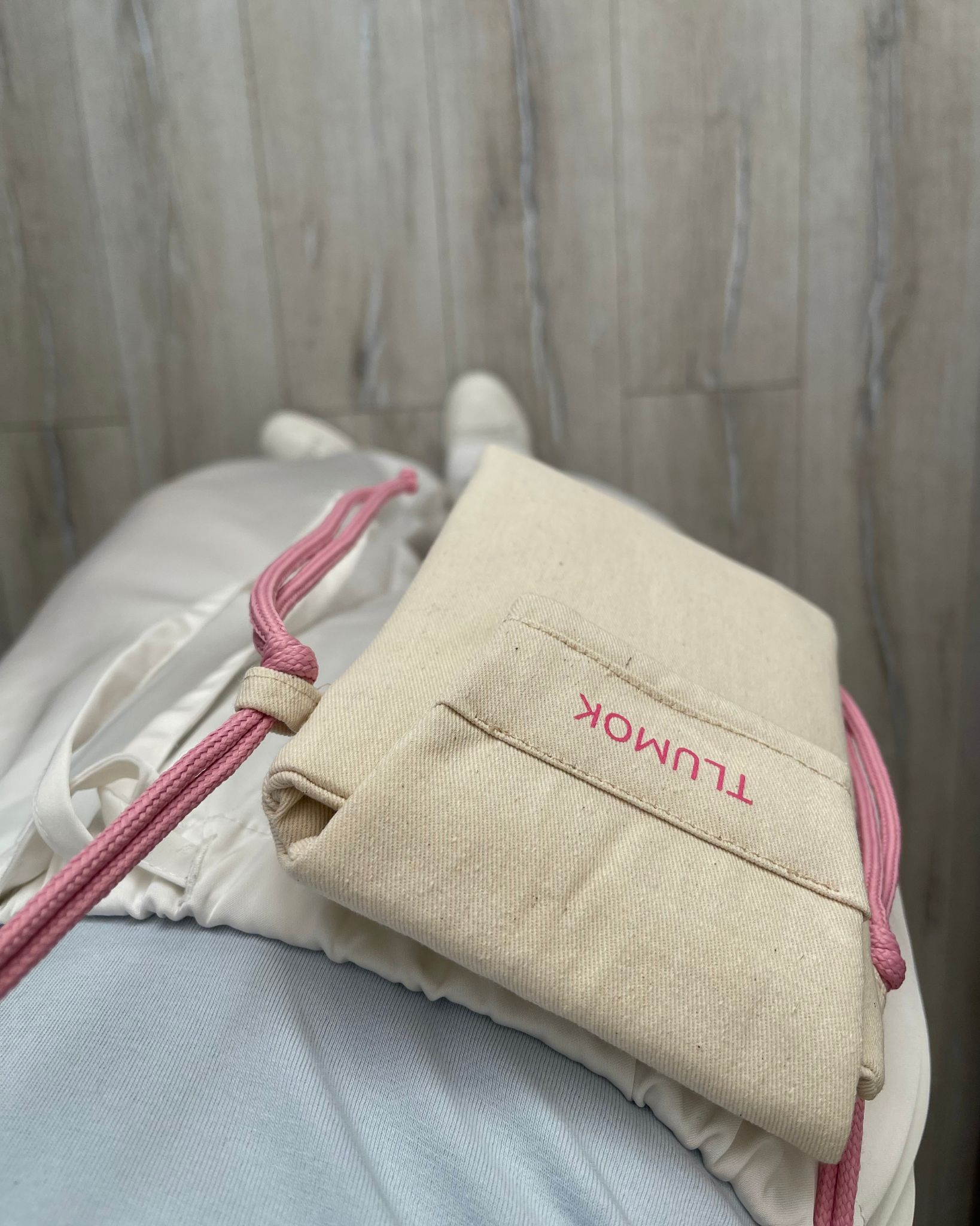 Phone bag беж із кишенею