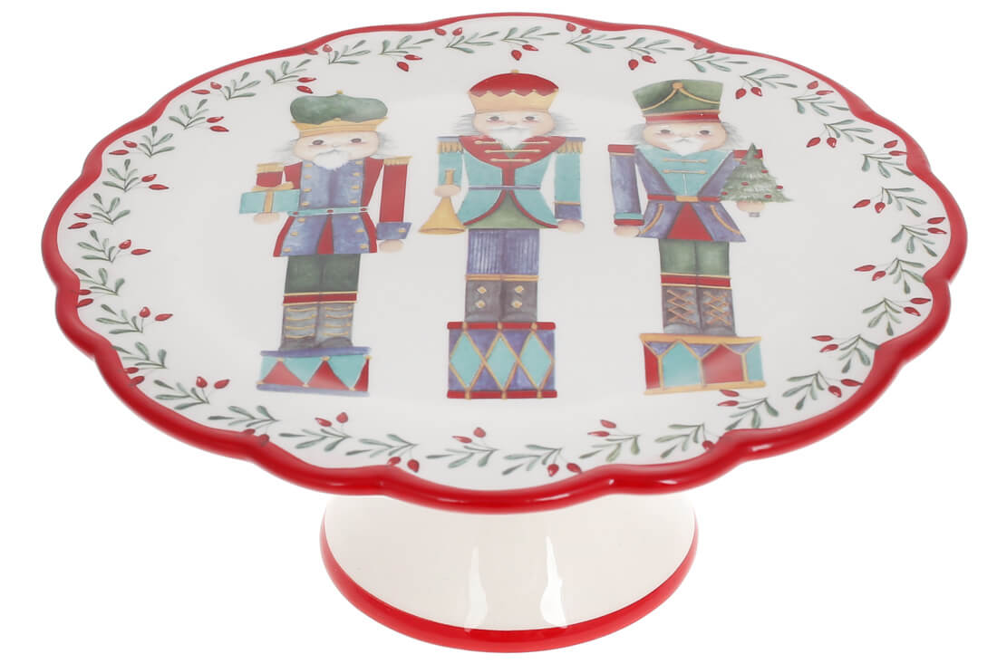 Підставка для торта Лускунчики, 21.6 см						