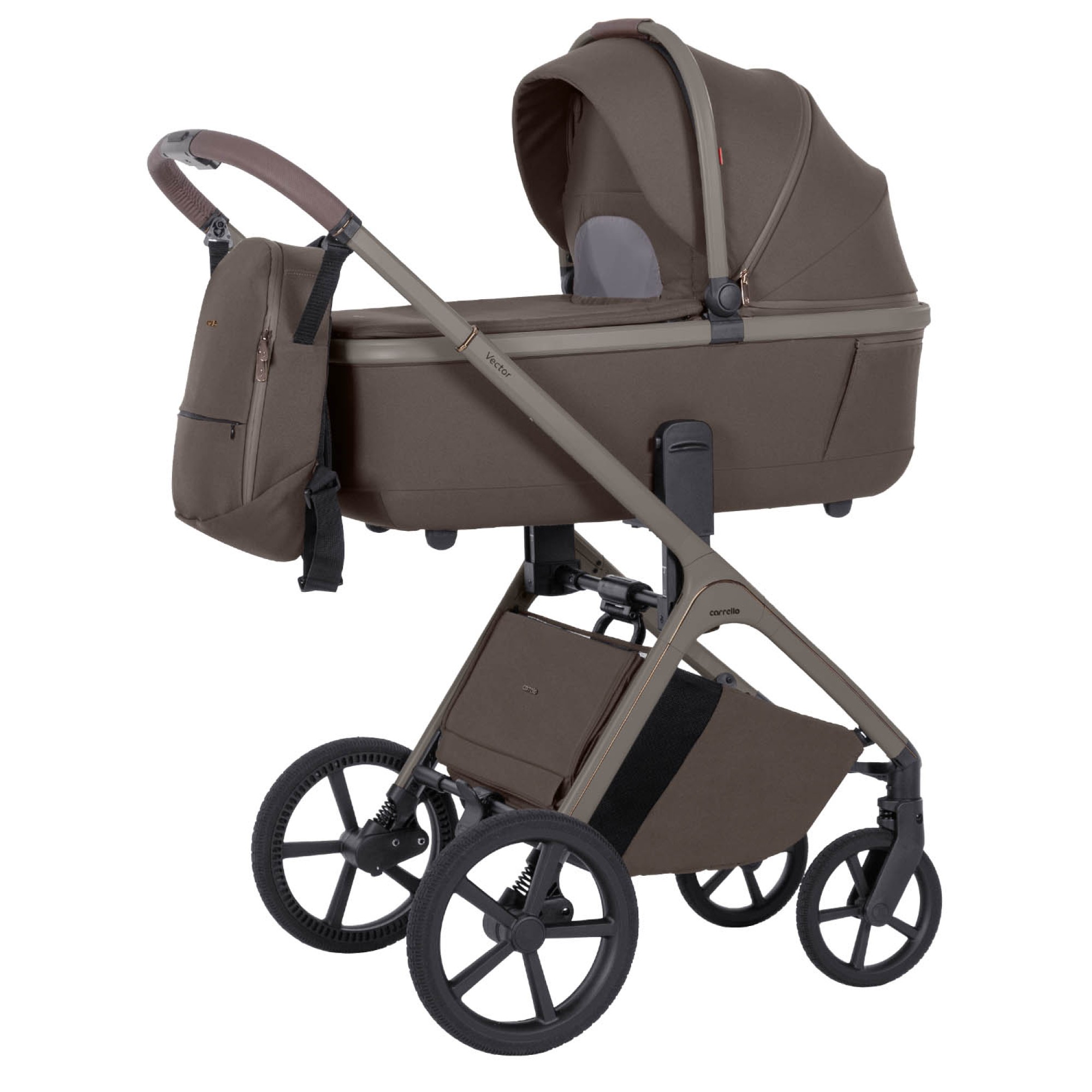 Коляска 2 в 1 Carrello Vector CRL-6550 2в1 Сoffee Beige