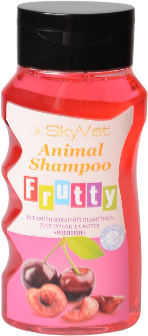 Шампунь Скайвет д/котів/собак вітамінізований «Вишня» 280мл