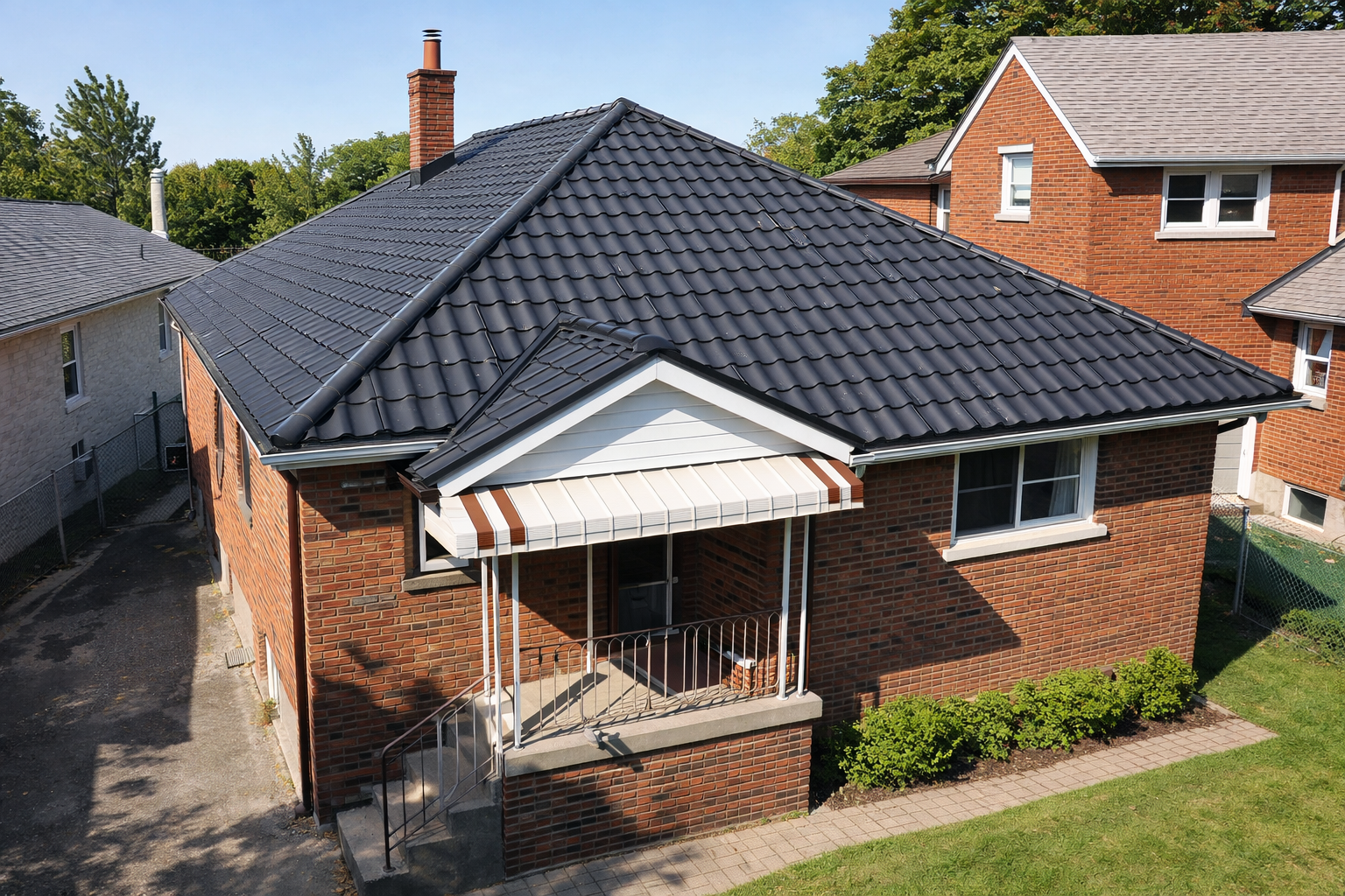 Hip Roof Metal Roof Toronto — from $5.5/sq ft