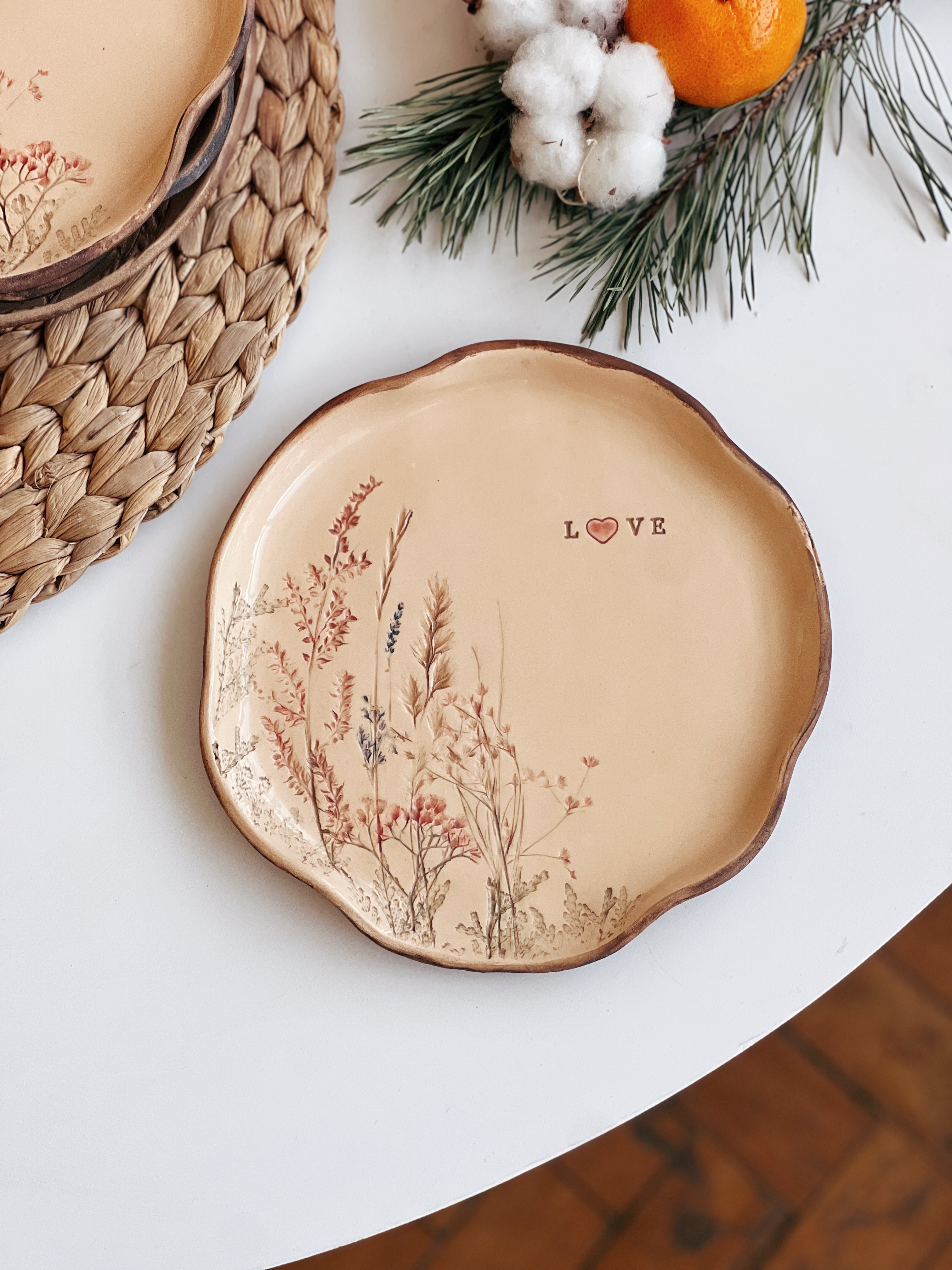 Тарілка LOVE 19 см