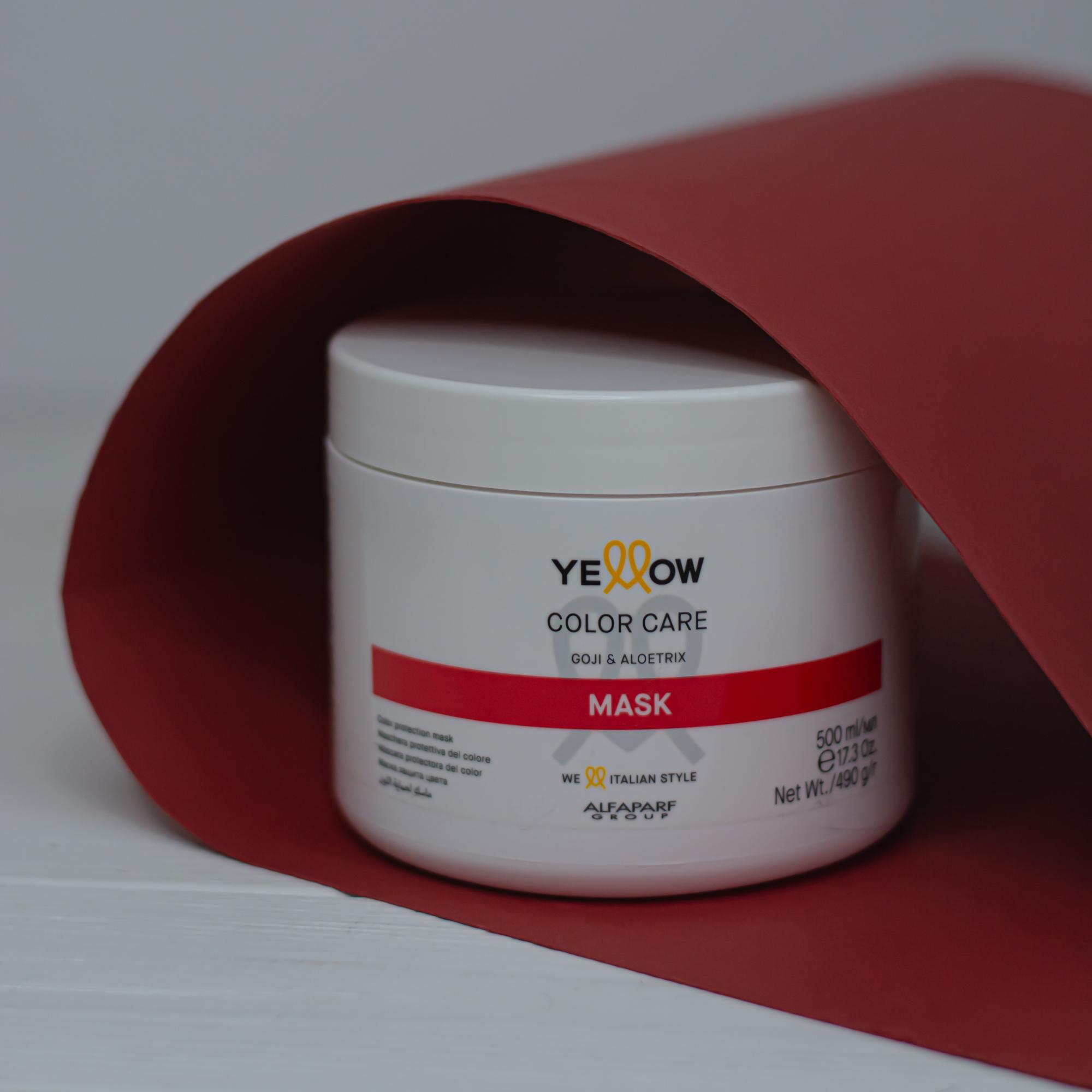 Yellow COLOR CARE - Маска для фарбованого волосся