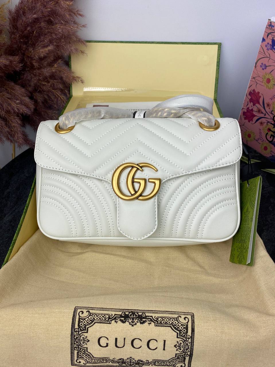 Gucci Marmont White