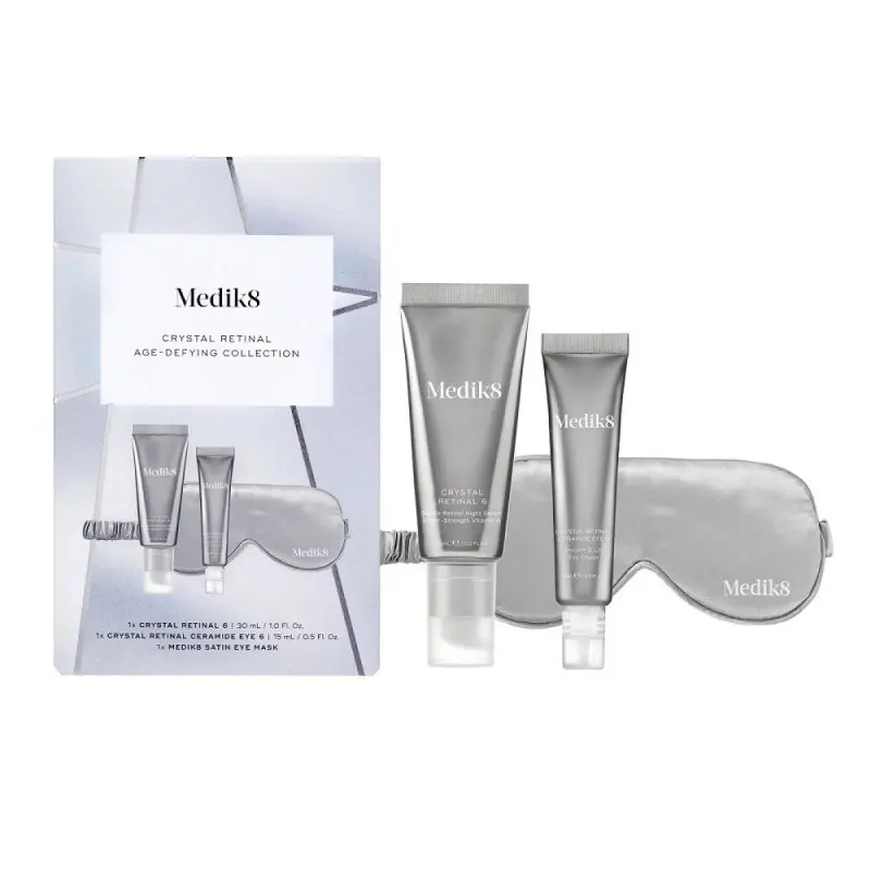 Medik8 - Лімітований подарунковий антивіковий набір (Crystal Retinal Age-Defying Collection Kit)