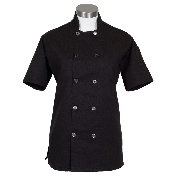 Ladies Short Sleeve Chef's Coat