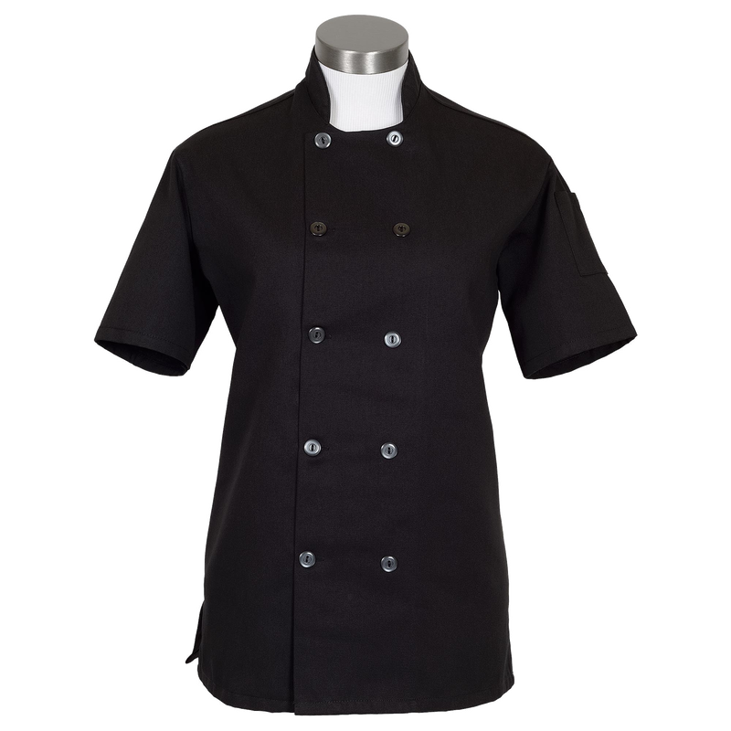 Ladies Short Sleeve Chef's Coat