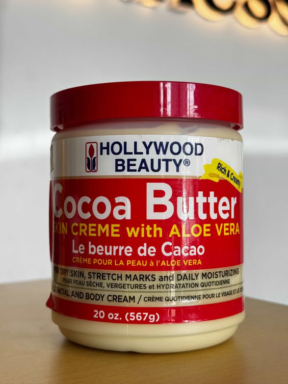 Hollywood Beauty - COCOA BUTTER  With Aloe Vera.