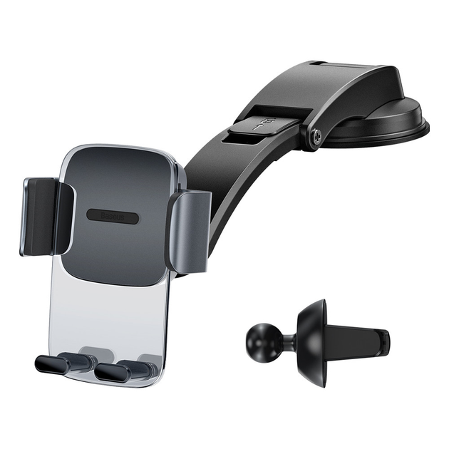 Автомобільний тримач Baseus Easy Control Clamp Pyste Type + Air Outlet set