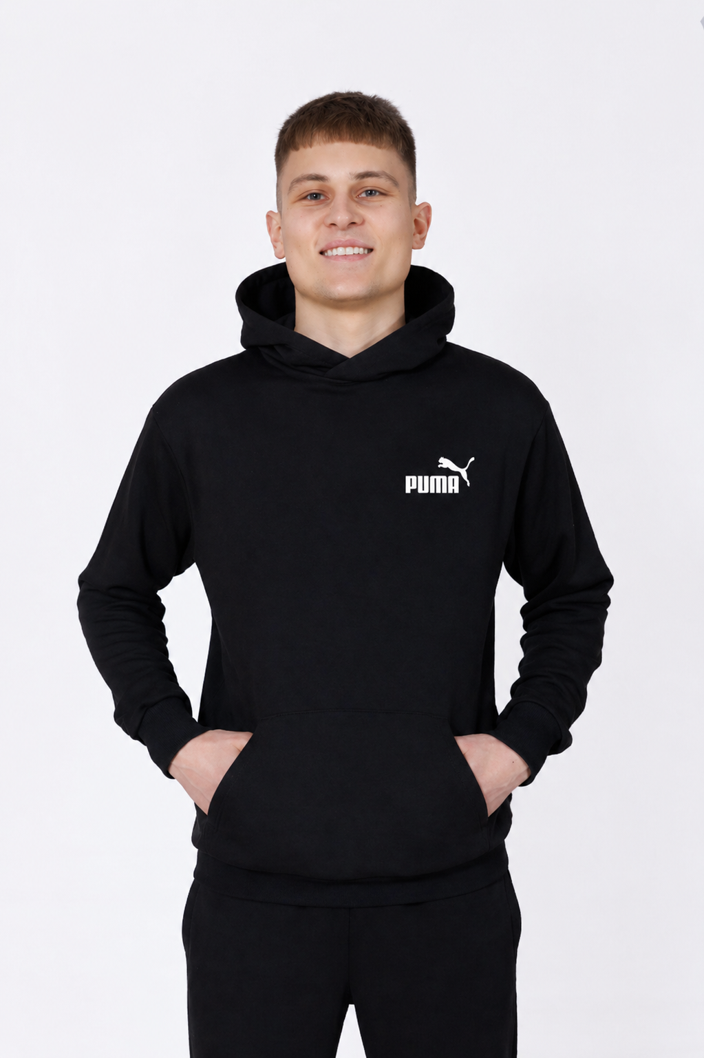 Костюм Чоловічий Puma - Пума (Копія) з Двунитки, Чорний