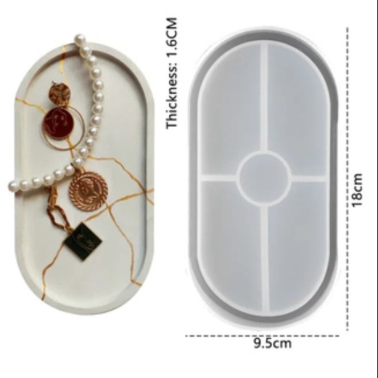 Oval/Trinket Tray Mold