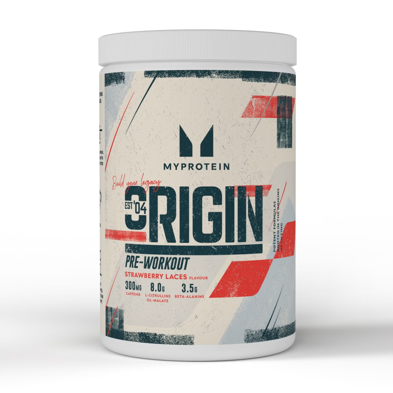 Origin Pre-Workout - 600g Strawberry Laces