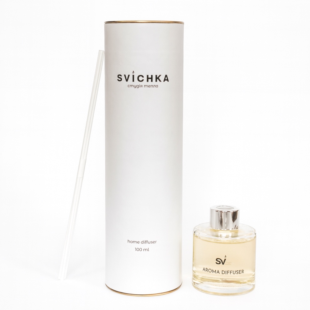 Аромадифузор для дому 100 мл білий