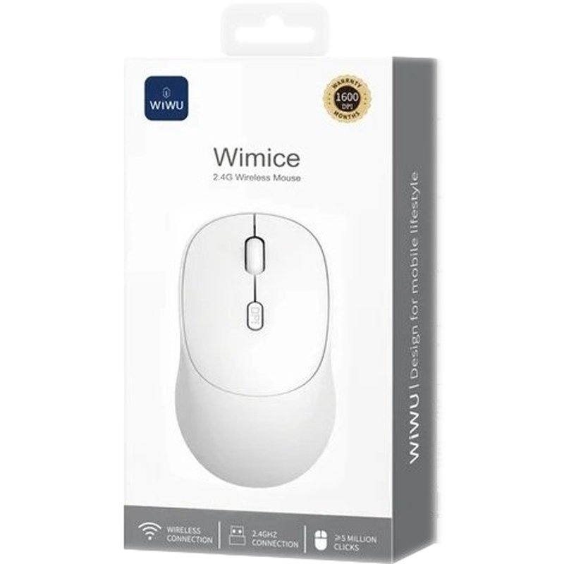 Бездротова миша WIWU WM112 2.4G White