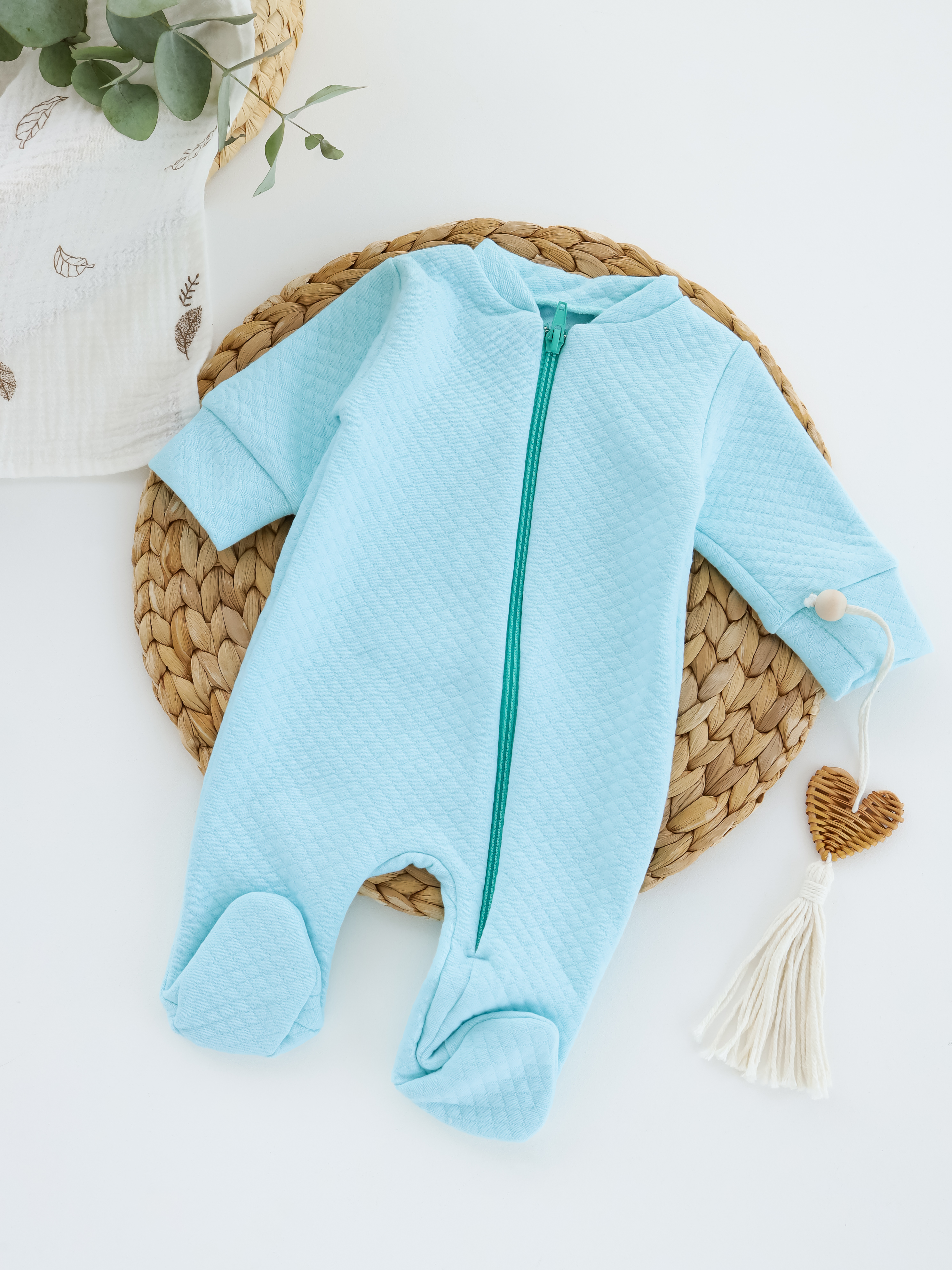 Дитячий комбінезон з капітону для новонародженого