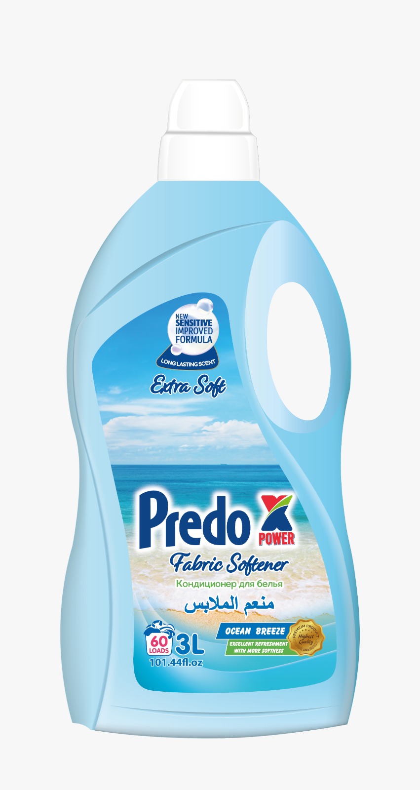 Predo Power Płyn do Zmiękczania Tkanin Ocean Breeze 3L