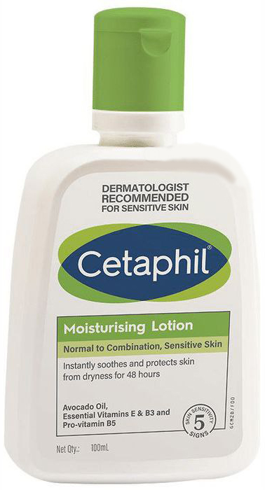 Cetaphil Moisturising Lotion увлажняющий лосьон, 100 ml