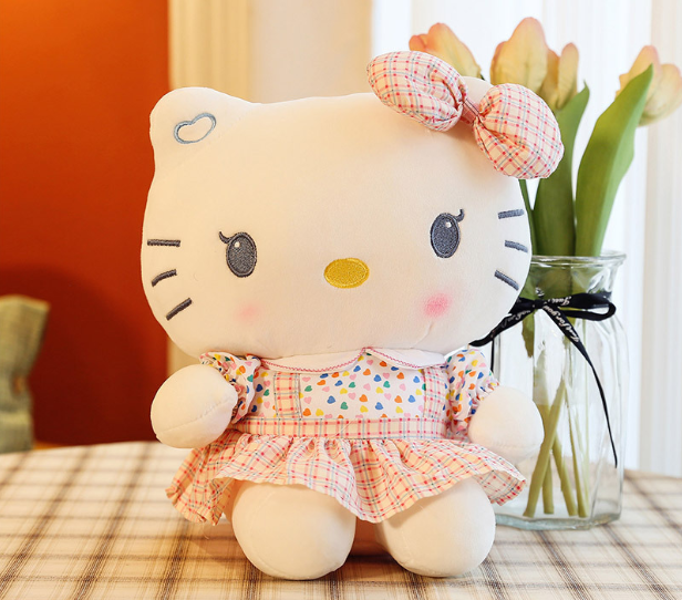 М'яка іграшка Hello Kitty Хело Кітті 22 см Рожева