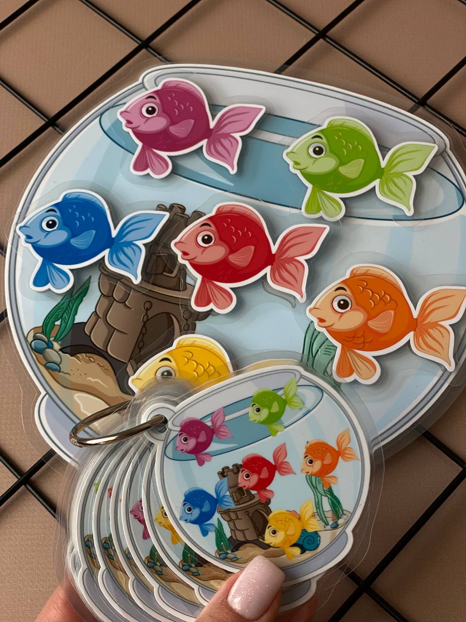 Гра на липучках на логіку 