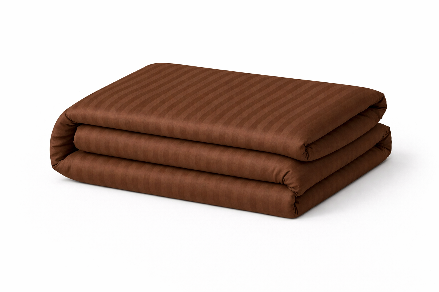 Підковдра  страйп сатін "Молочний шоколад"