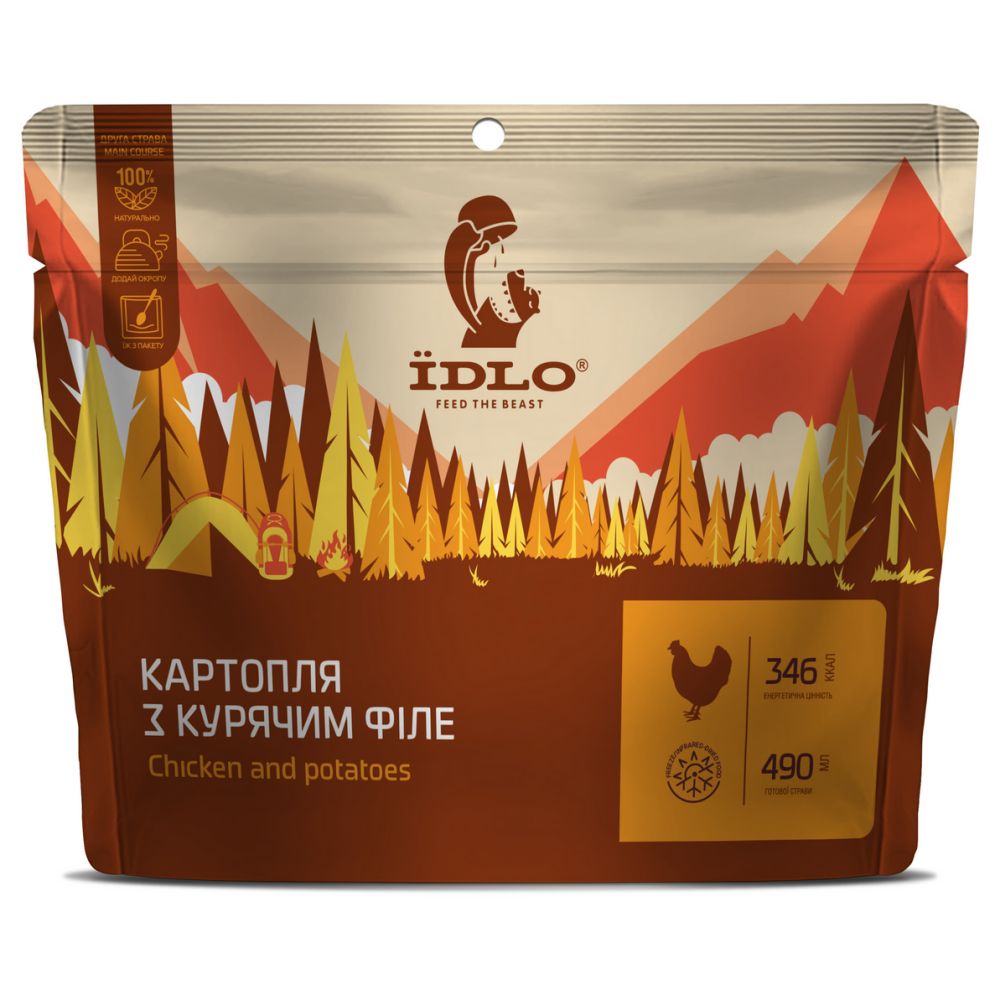 Картопля з курячим філе ЇDLO