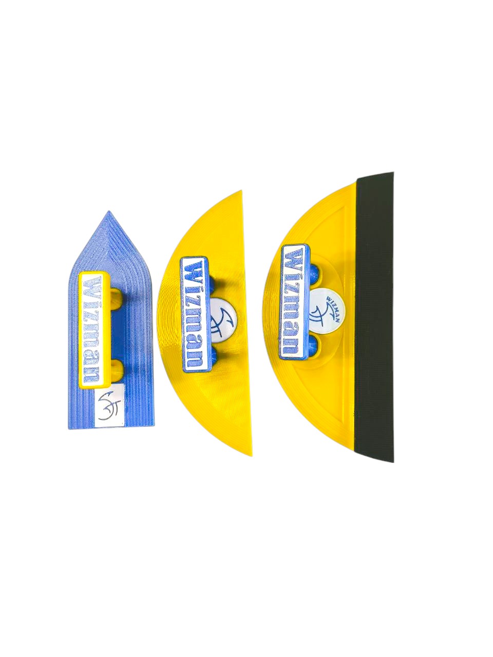 Комплект шліфувальних терок півмісяць+праска+тіньова