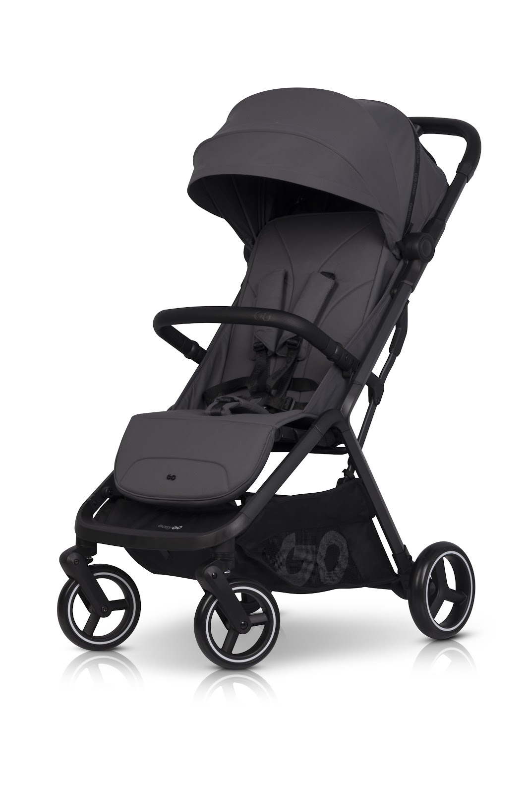 Коляска прогулянкова EasyGo Hero Ebony Cloud grey