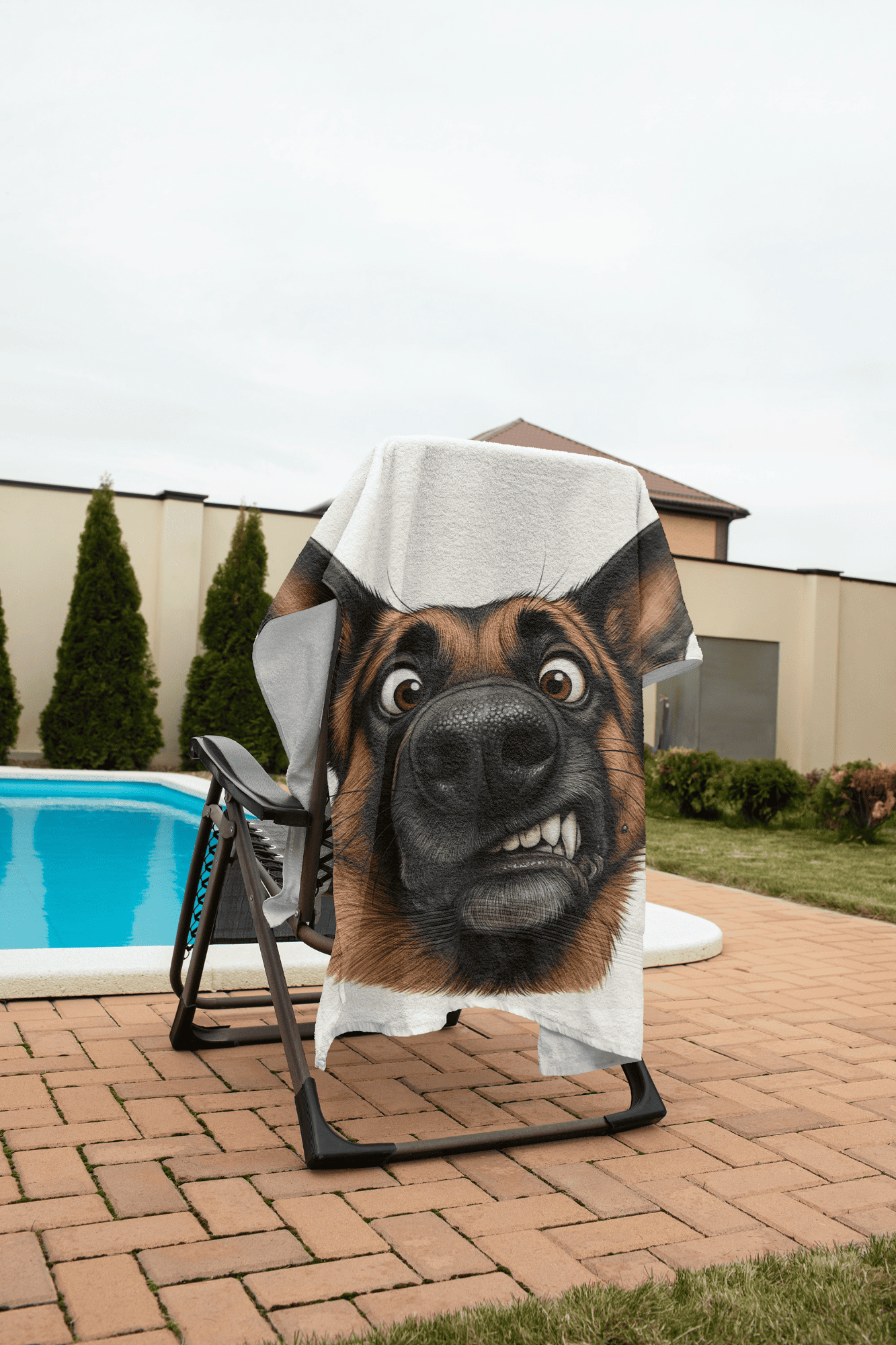 Рушник "Кумедний пес"