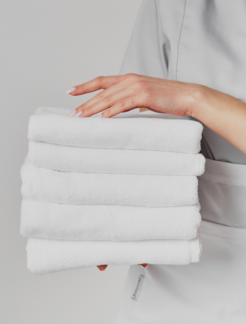 Terry towels / white 