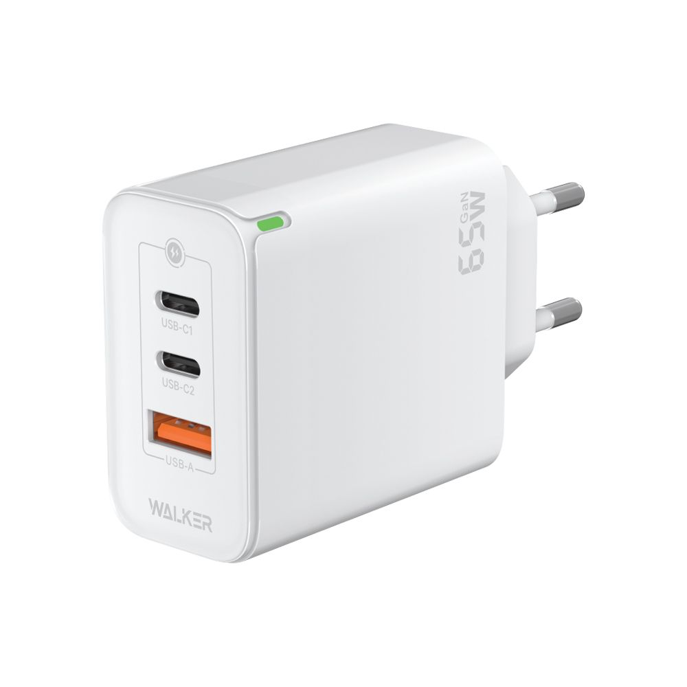 WALKER WH-45 65W GAN PD1_65W / PD2_30W / QC3.0_18W
