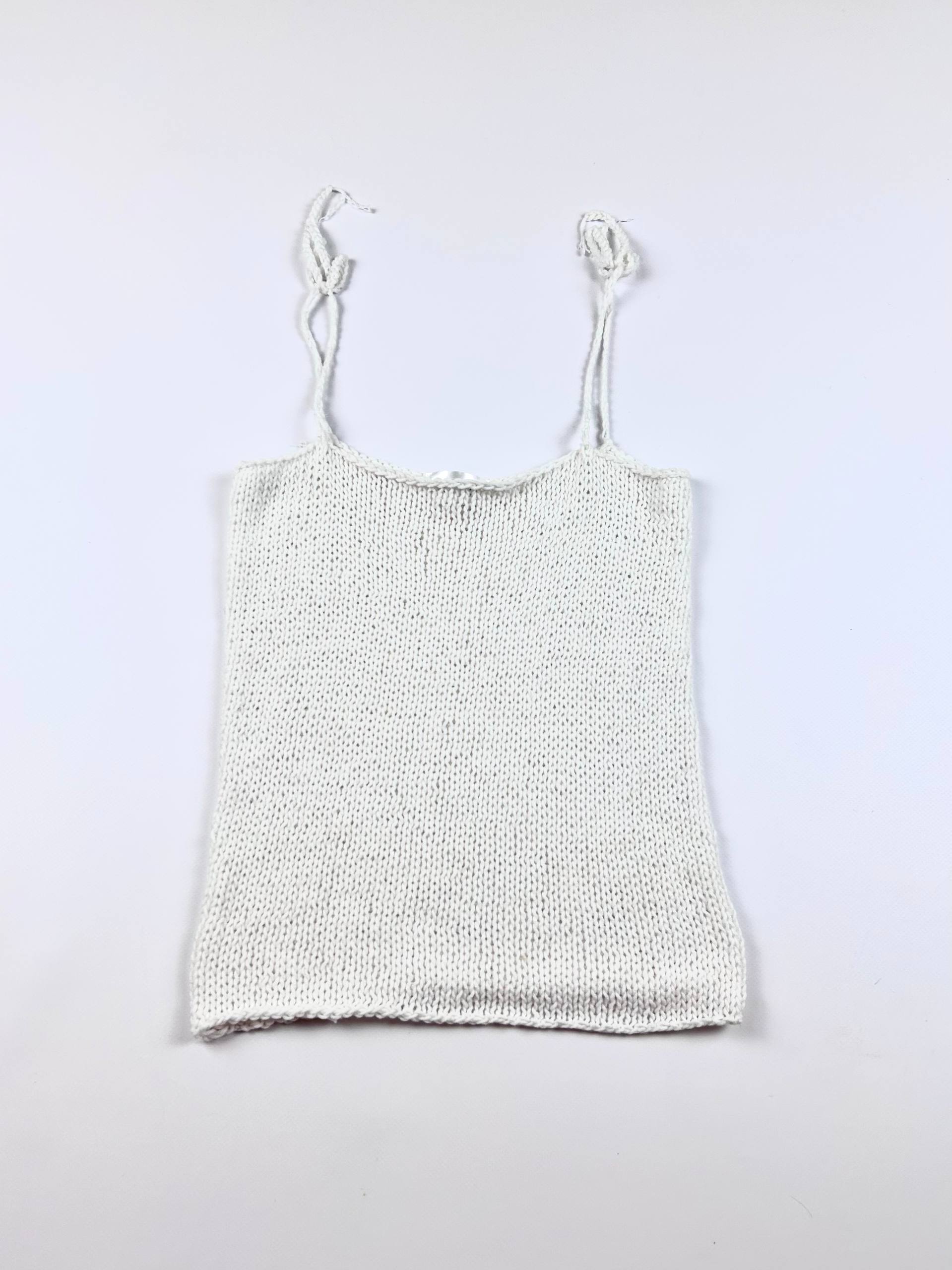 МАЙКА НА ЗАВ'ЯЗКАХ MARDFSTORE БІЛА  