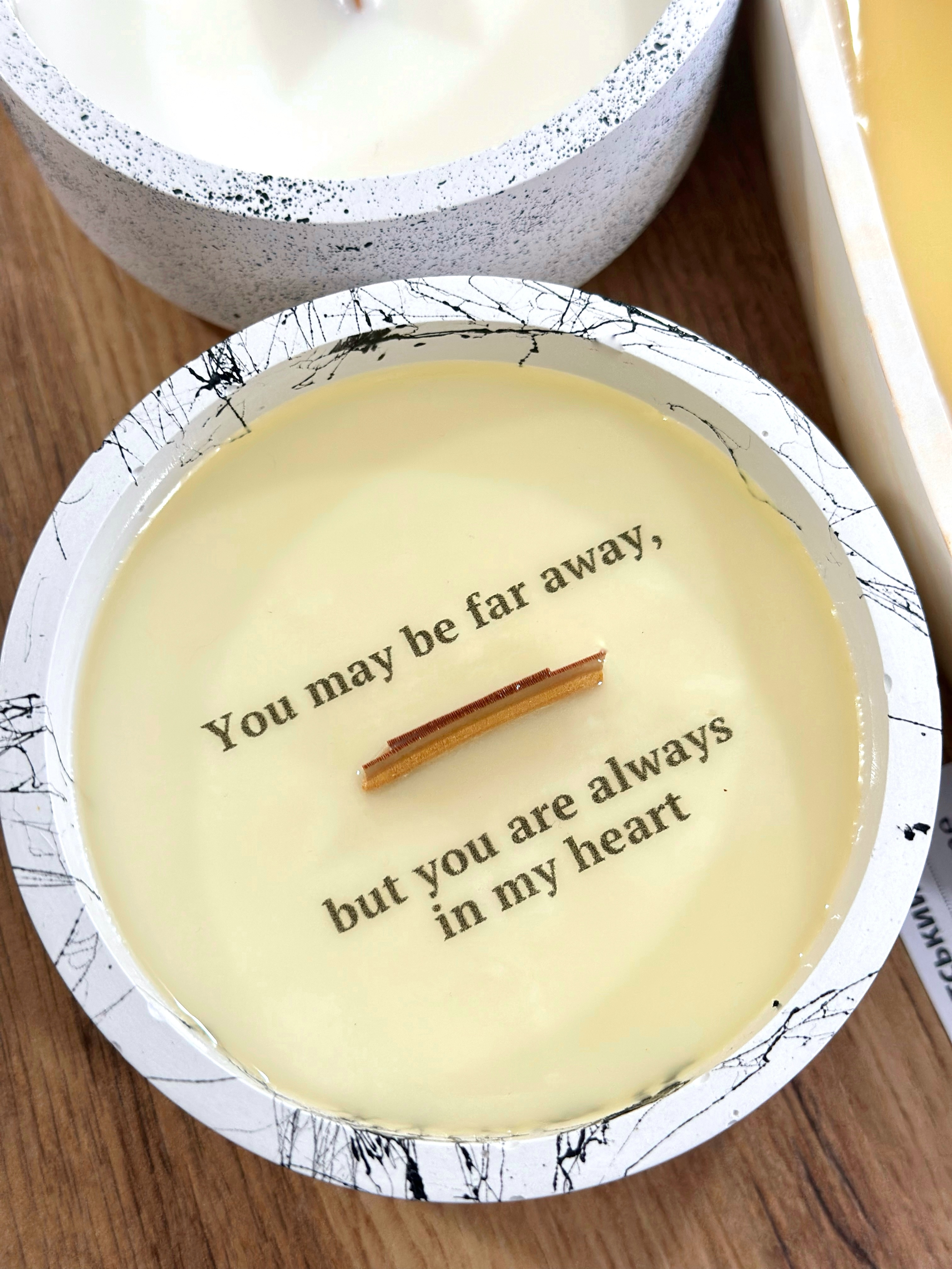 You may be far away but you are always in my heart