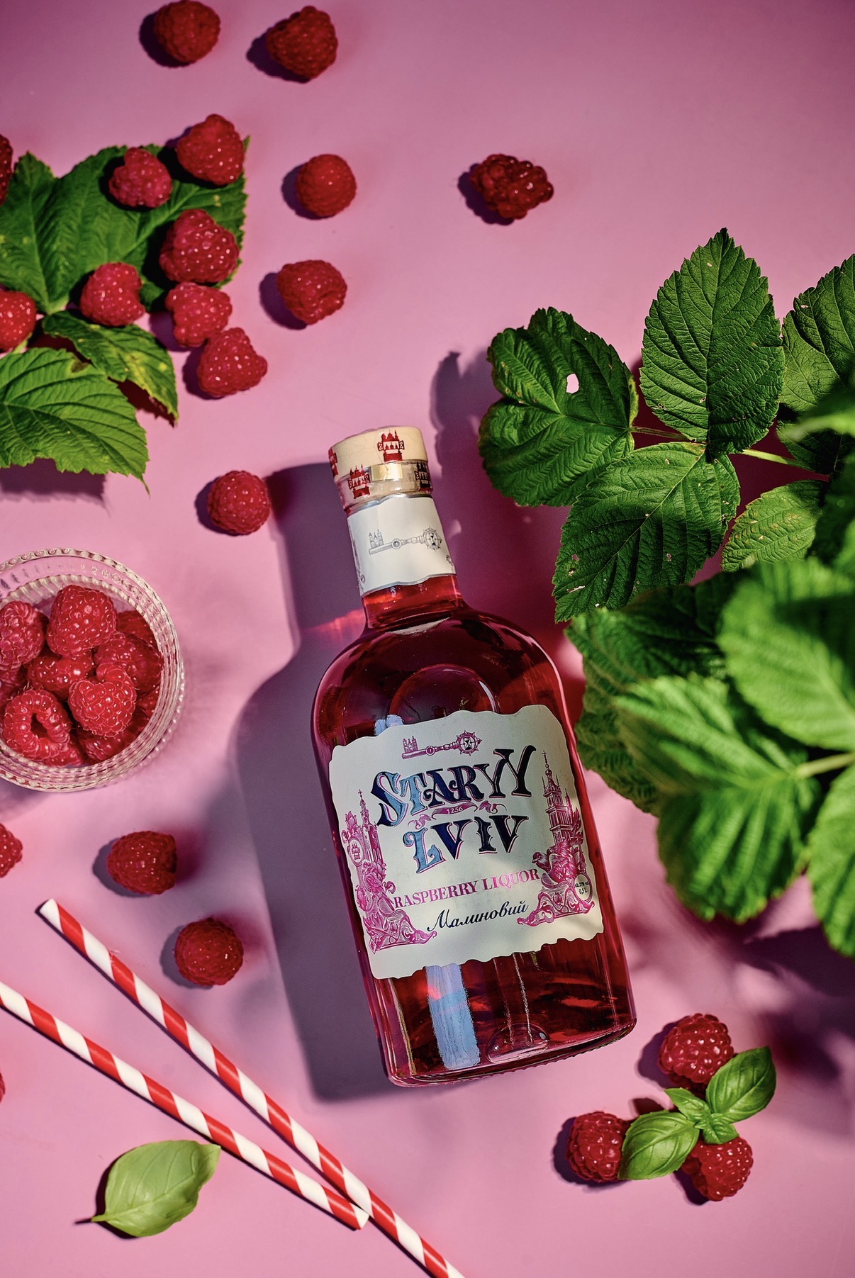 Malinový likér 27%