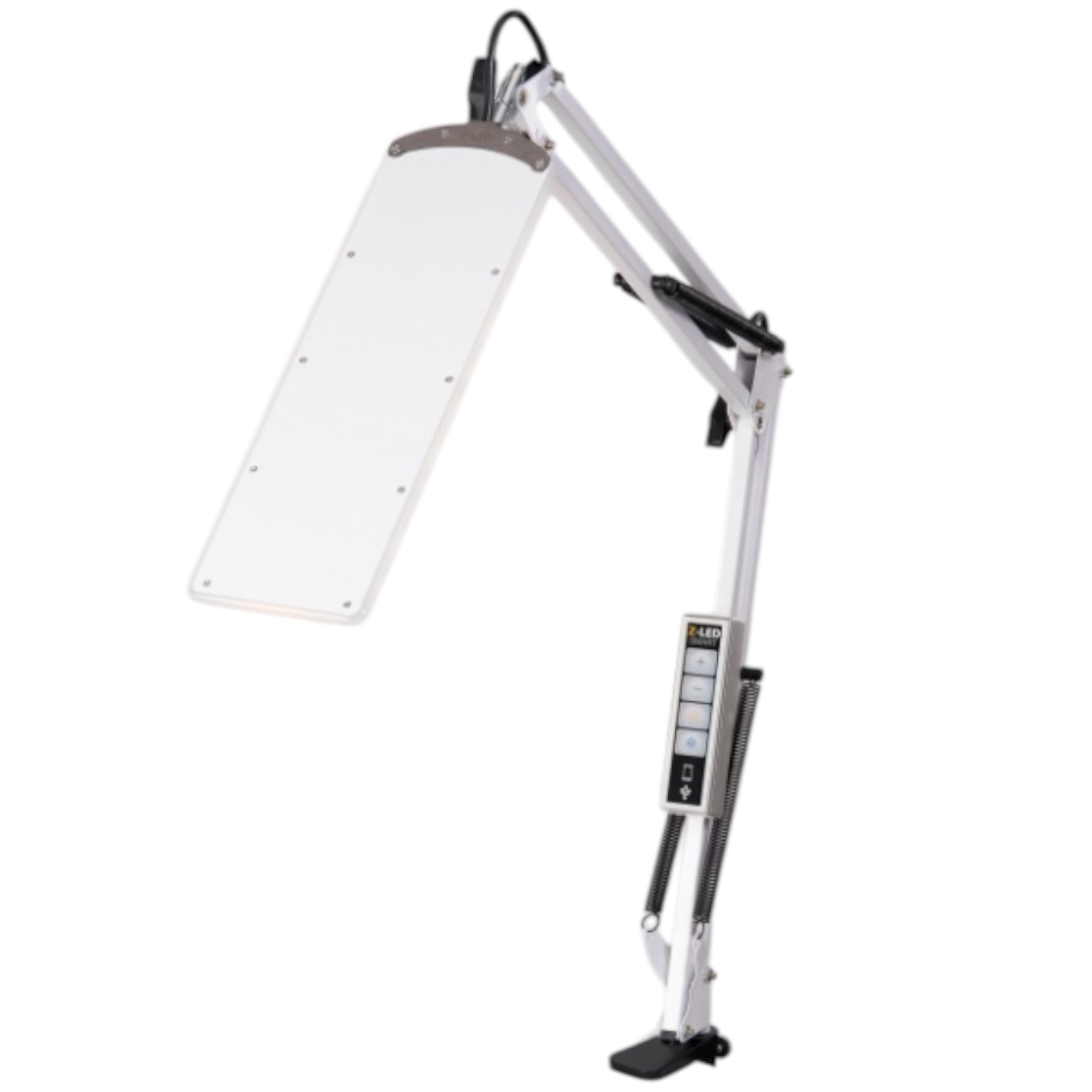 НАСТІЛЬНА СВІТЛОДІОДНА LED ЛАМПА З ФУНКЦІЄЮ POWER BANK X-LED 30ВТ БІЛА