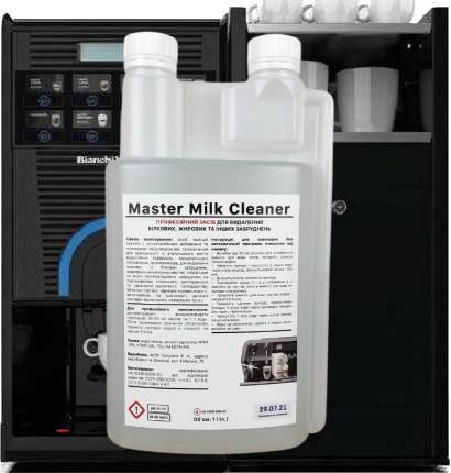 Засіб для видалення забруднень у кавомашинах білка Master Milk Cleaner 1 л