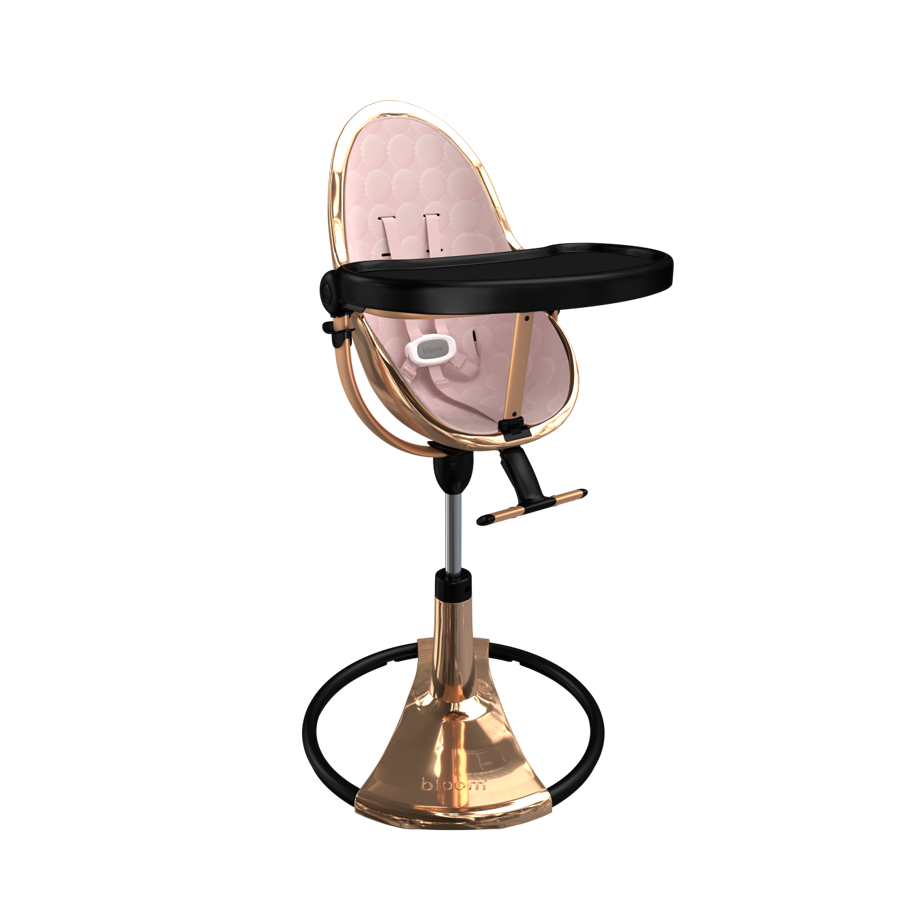 Стільчик для годування Bloom Fresco Chrome Rose Gold