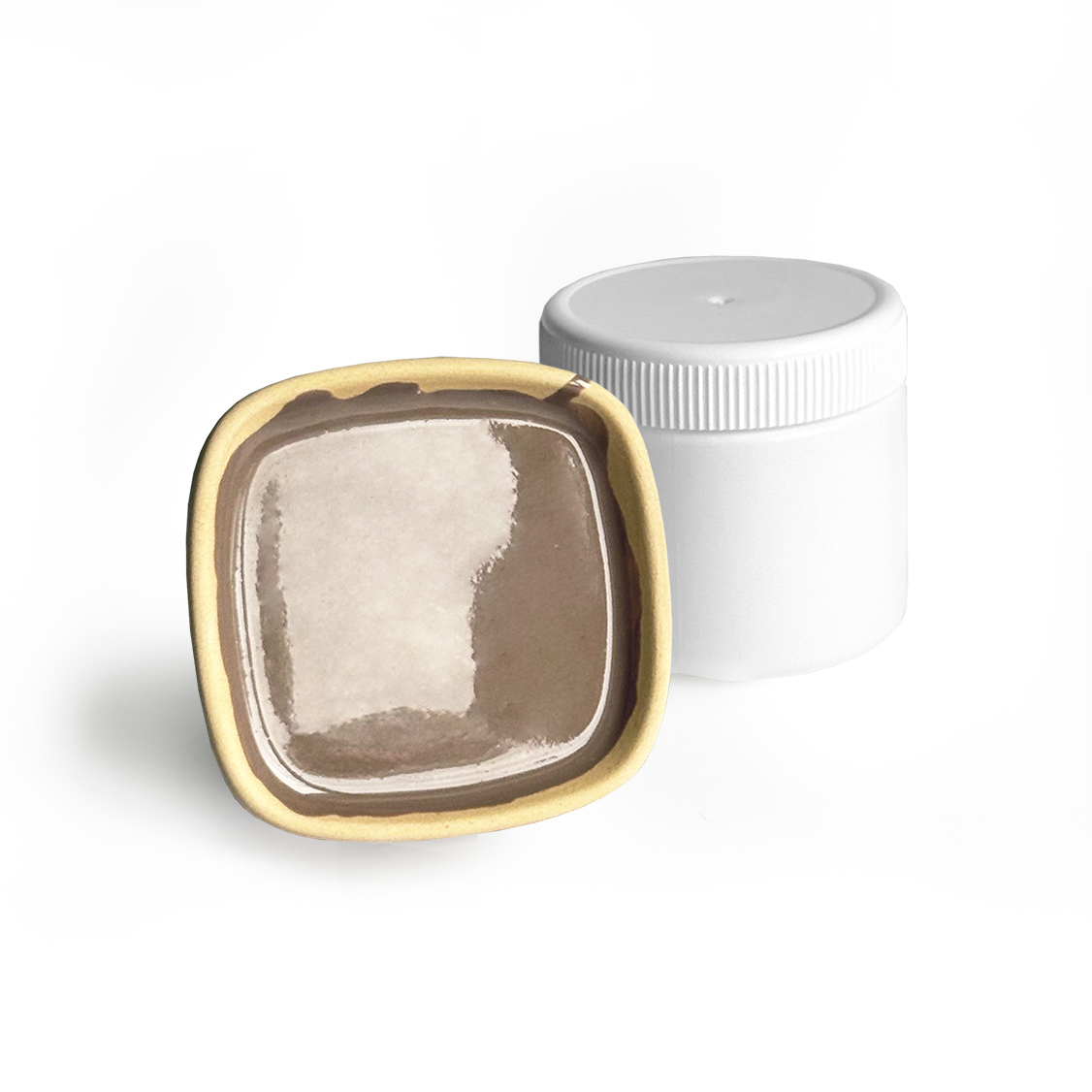 Глазур для кераміки глянцева тауп | 1020 - 1100 C G11