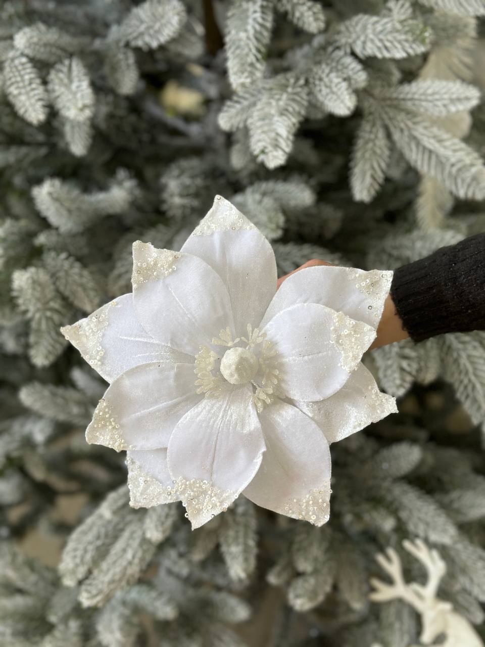 Декоративна квітка Магнолія на ніжці, 50 см