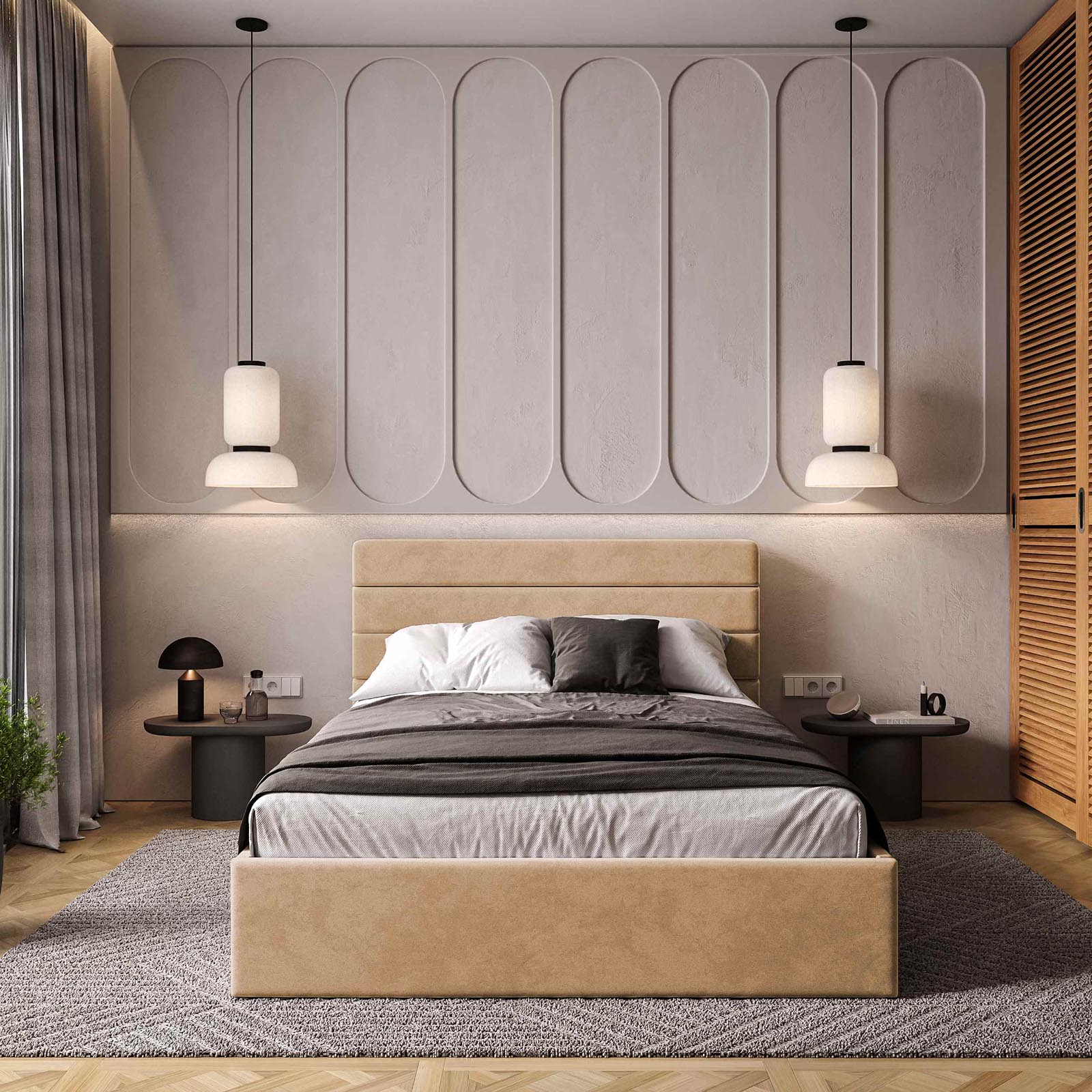 Двоспальне ліжко 