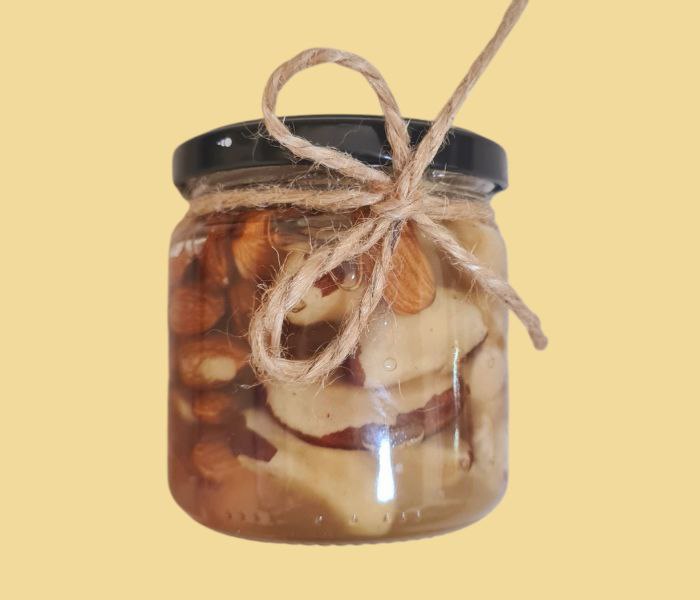 Горіхи з медом акації (кешью, фундук, мигдаль,бразильський горіх)