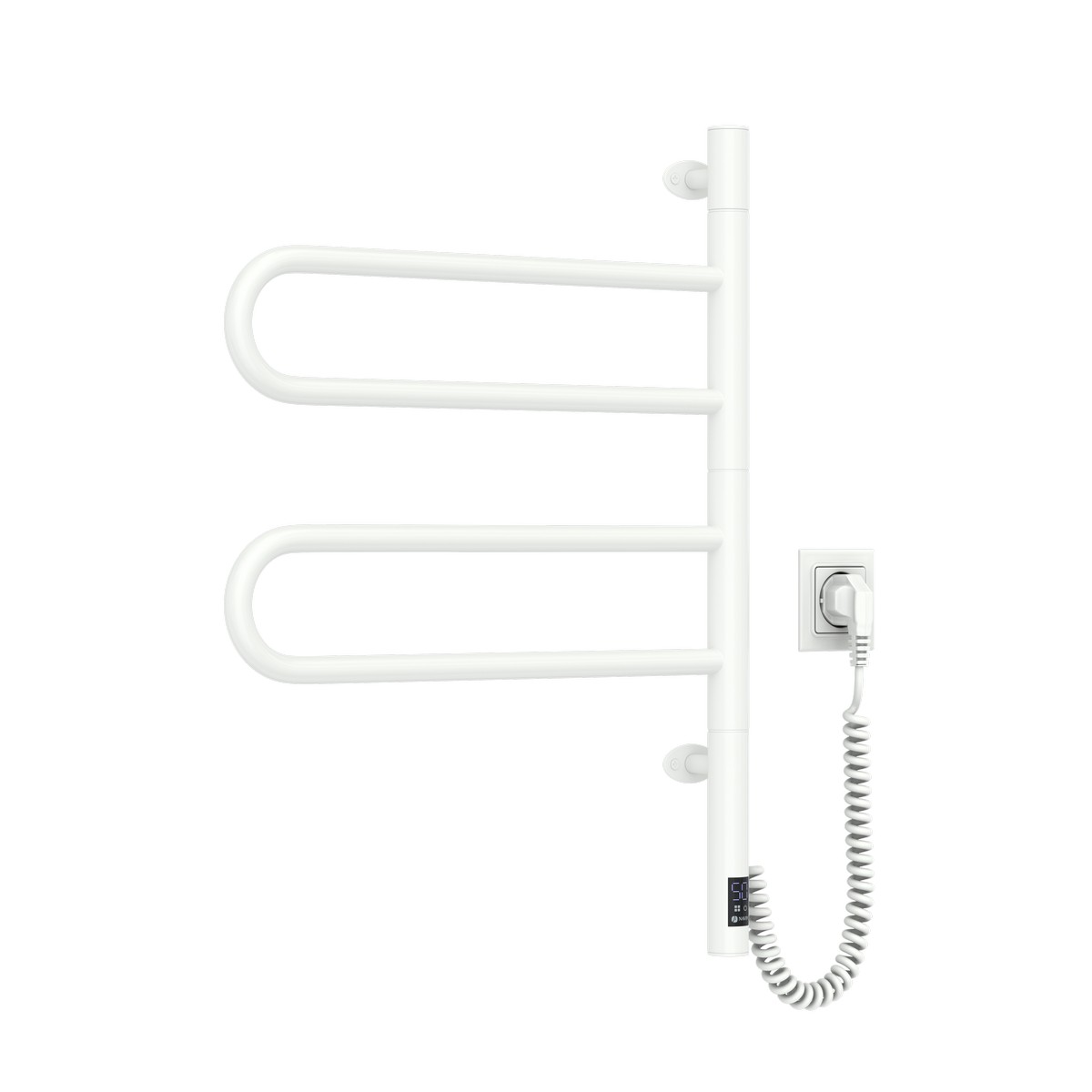 Рушникосушка NAVIN Fouette 480×600 Sensor з таймером, біла