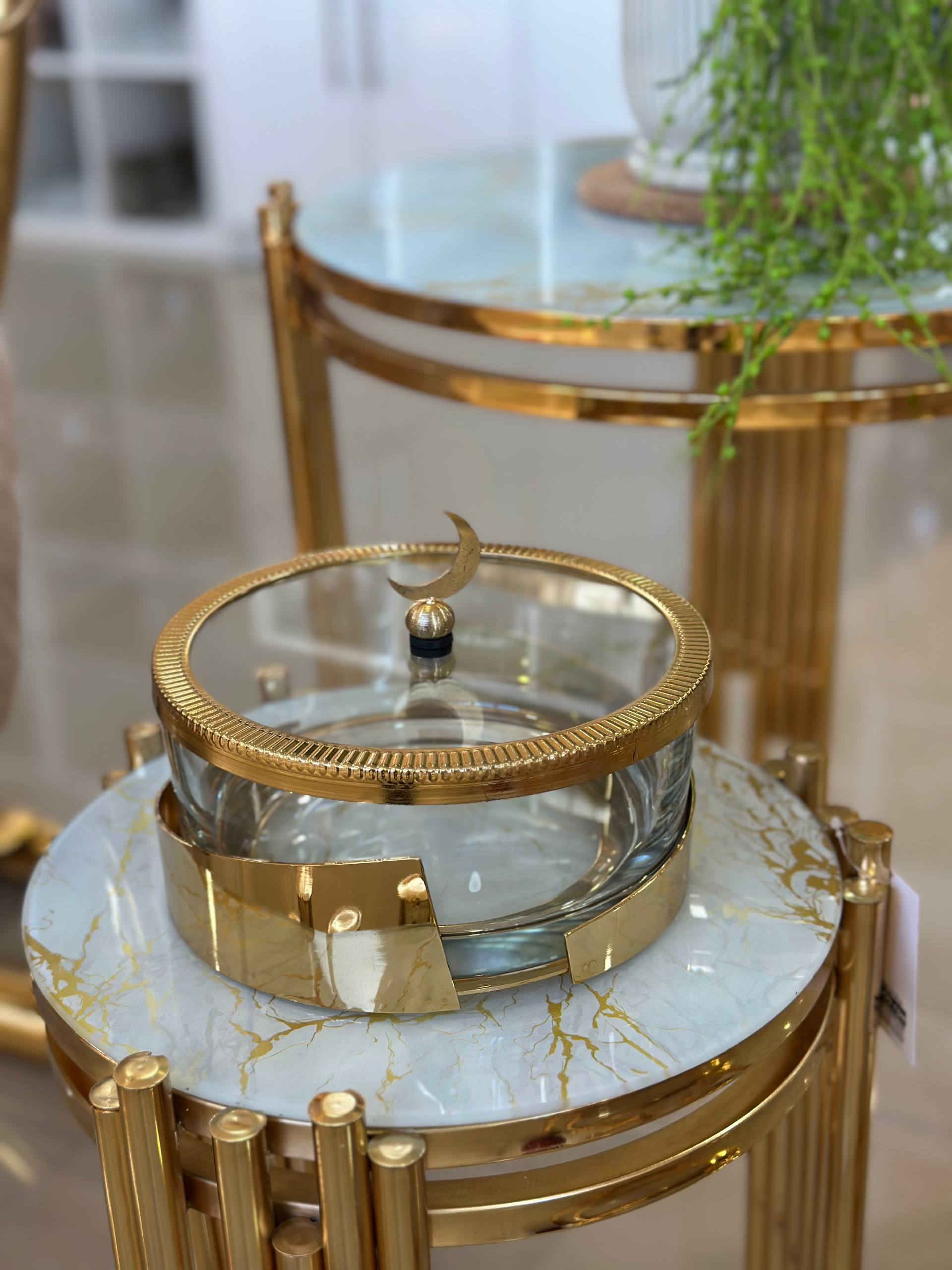 Цукерниця з кришкою менша