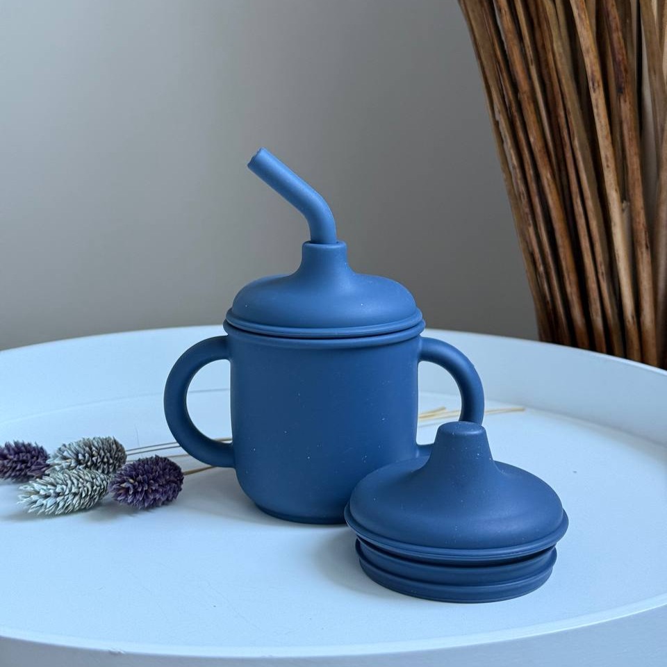 Поїльник  3в1 Темно синій (Navy blue)