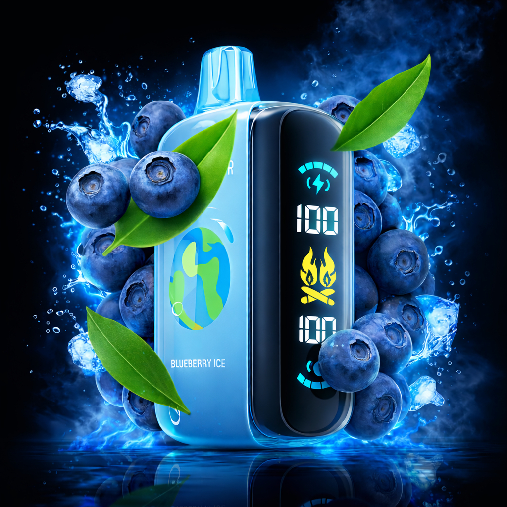 Ельф RAYA D3 25000 Blueberry Ice (Чорниця Лід)
