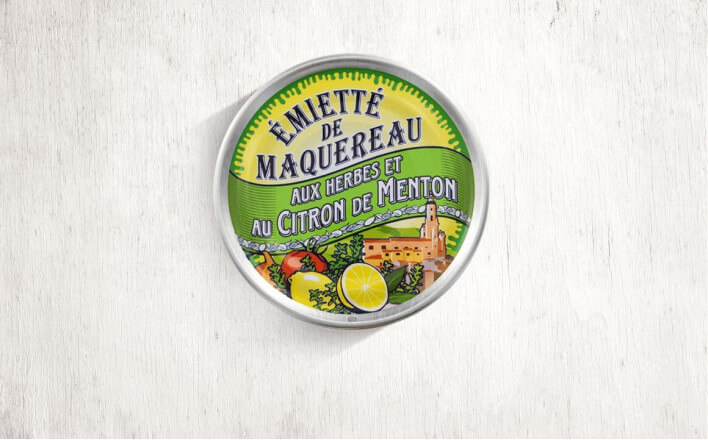 Émietté de Maquereau Herbes et Citron - La Belle-Iloise