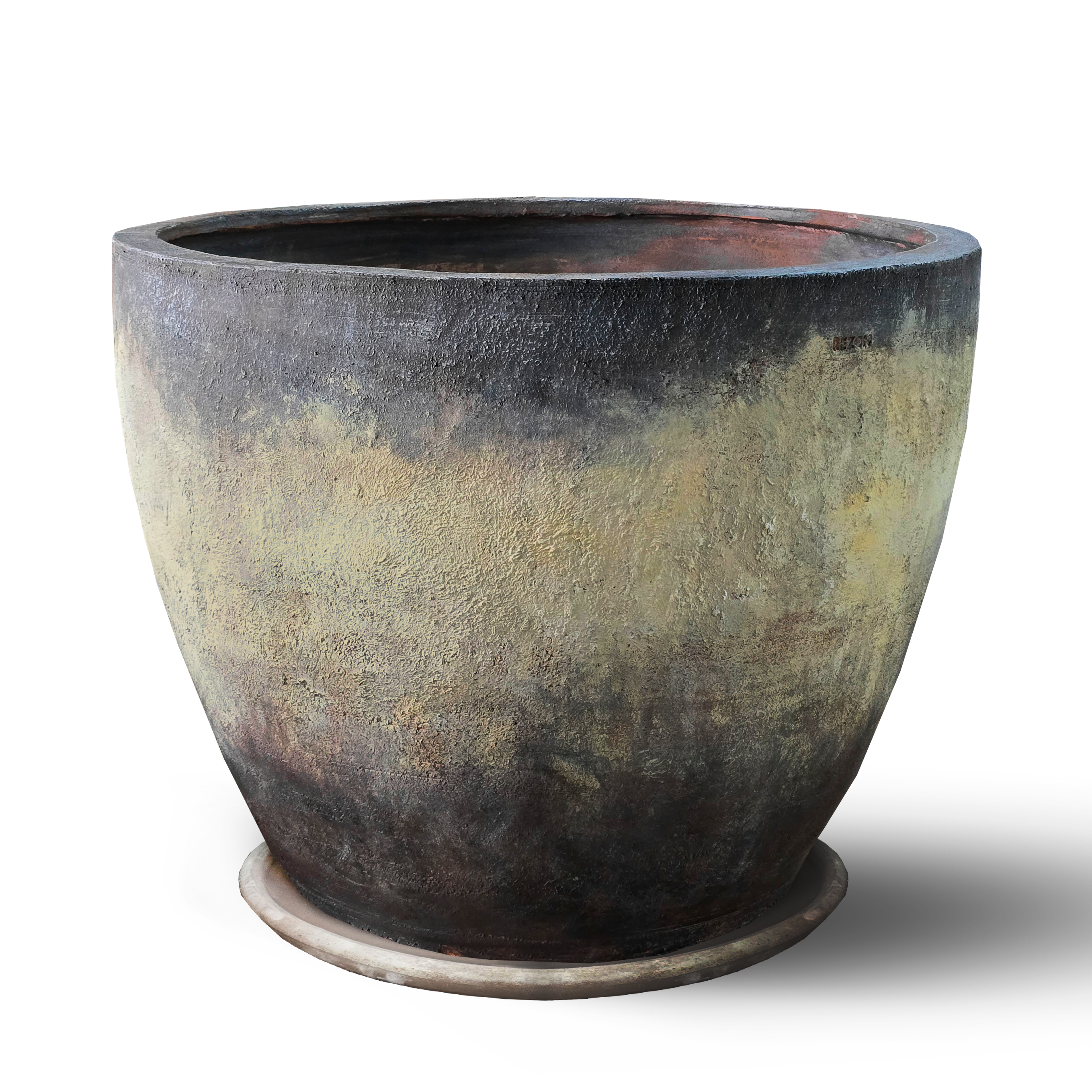 Горщик Гончарний чорний мат | 90 л