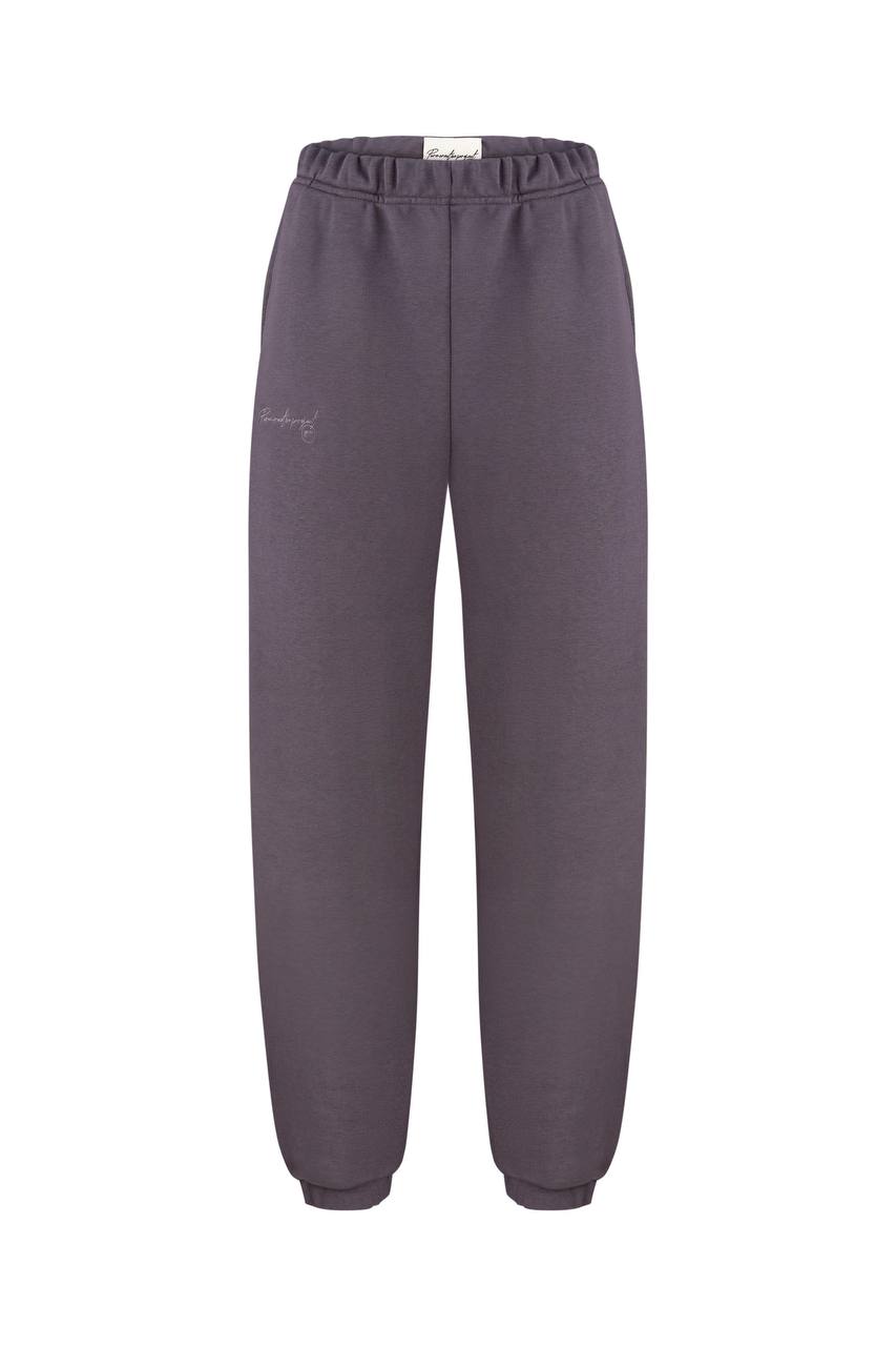 Cotton joggers with logo