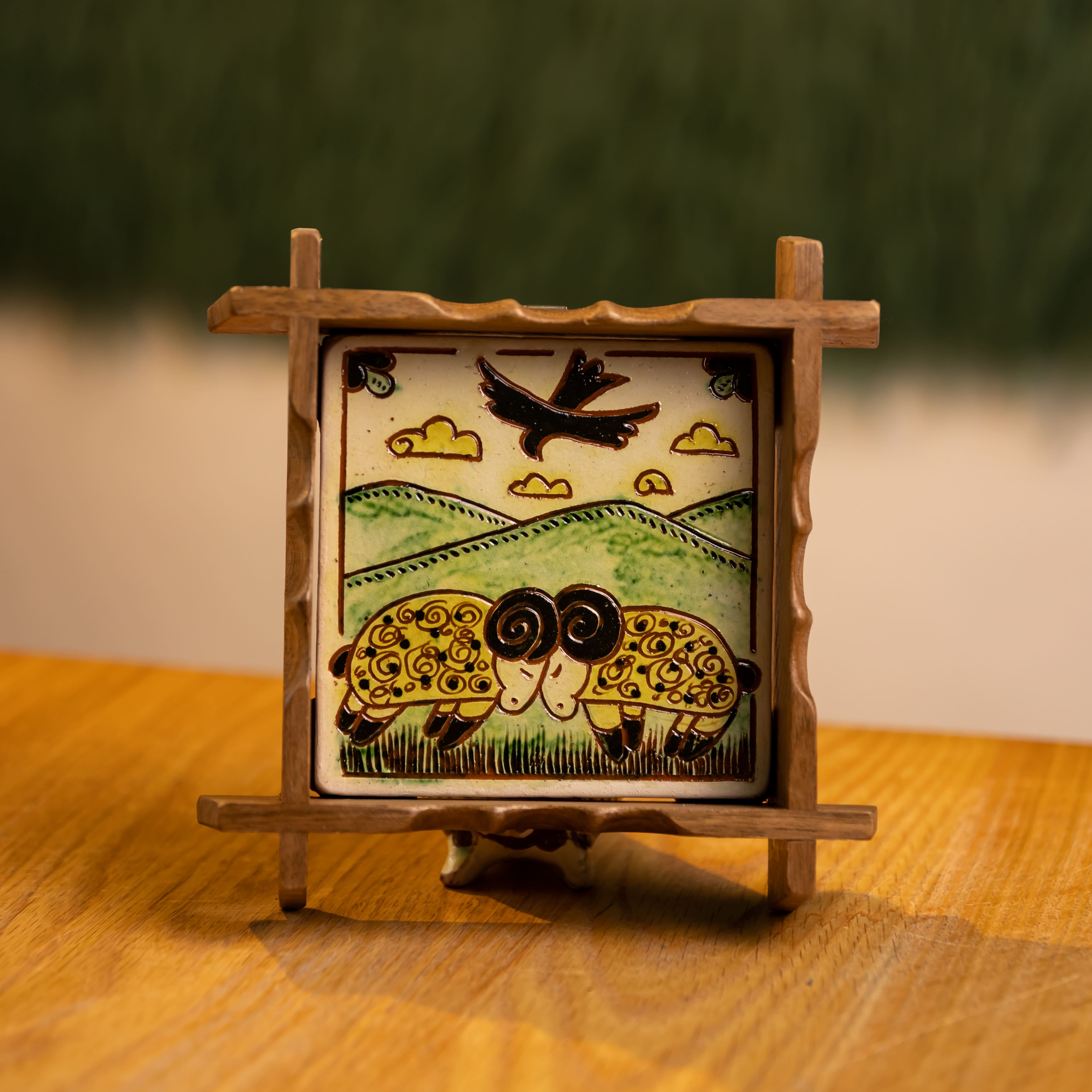 Плиточка у рамці "Дивина", 15*15 см