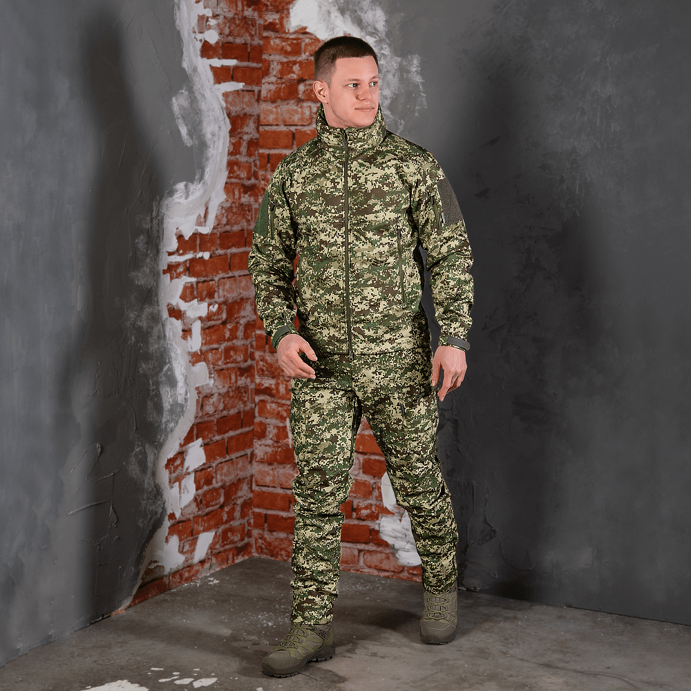 Тактична мембранна софт-шелл куртка "Phantom System Хижак" від українського бренду "CAMOTEC".